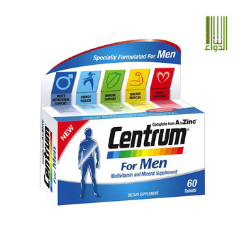 CENTRUM MEN COMPL A-ZINC TAB 60S - Bait Al Dawaa